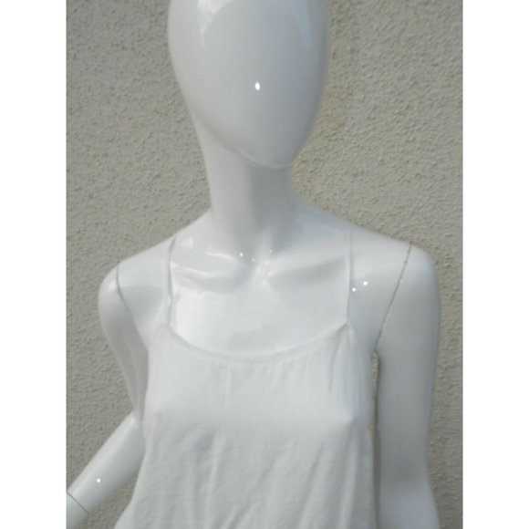 Promod  Cami Tank Top White Cream Criss Cross Size 6 - Picture 3 of 10